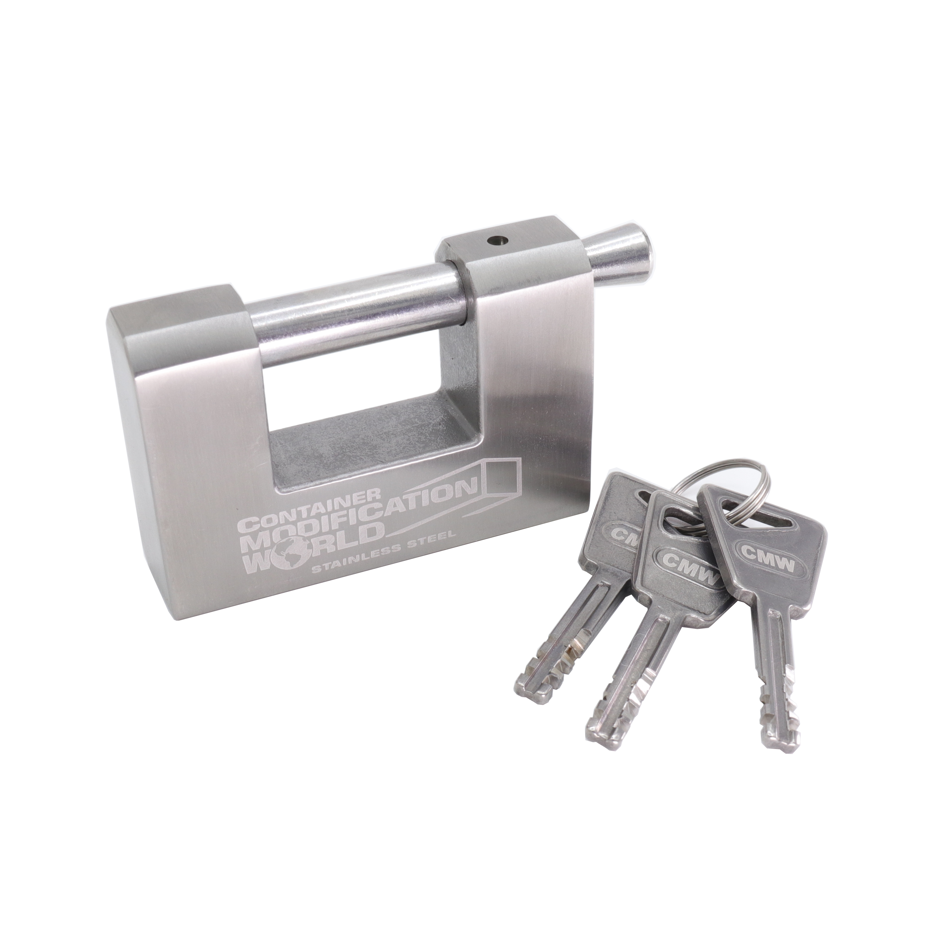 Shackle Lock: Ideal for one-time-use shipping containers