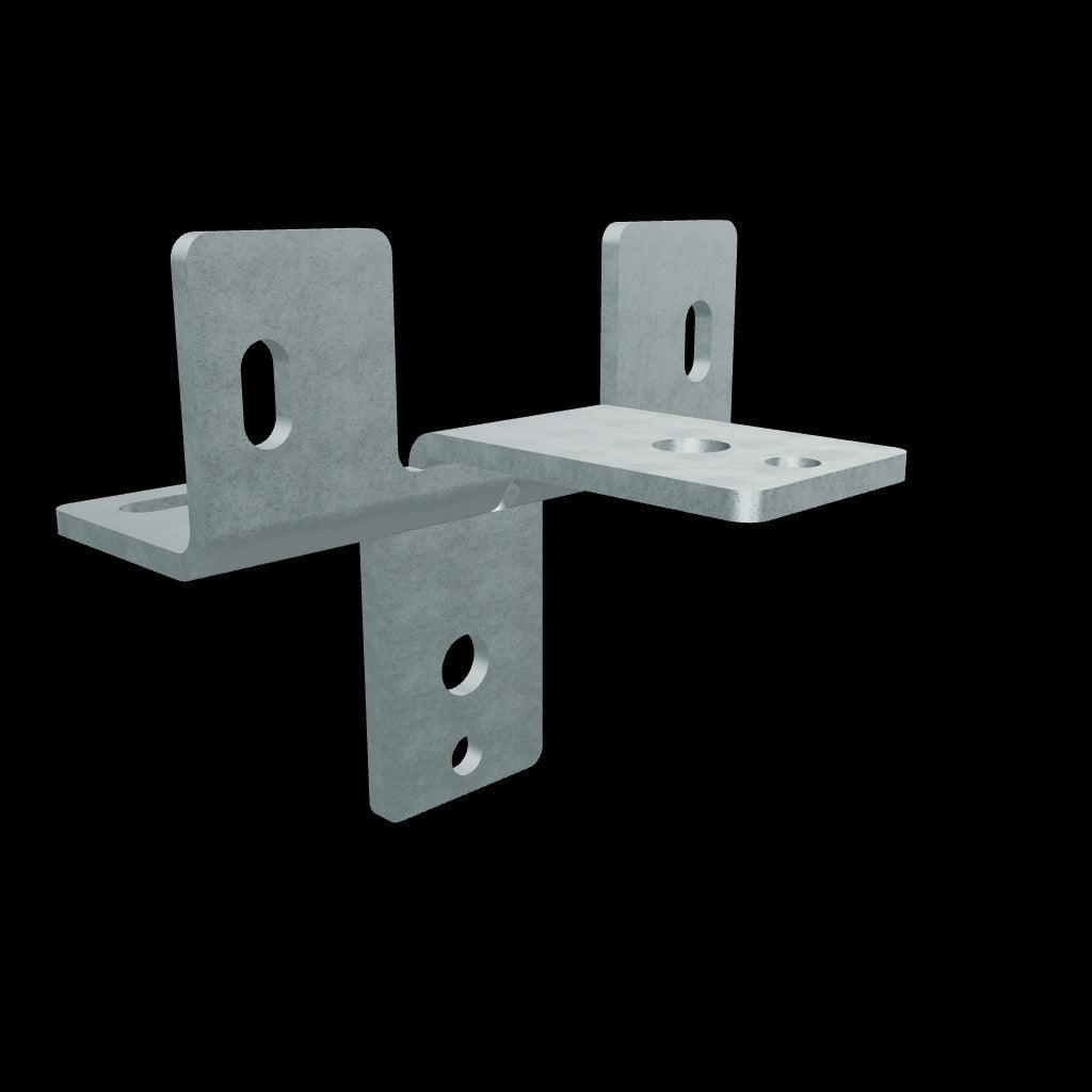 MSS™ Standard Galvanized Strut Mount Brackets for shipping container