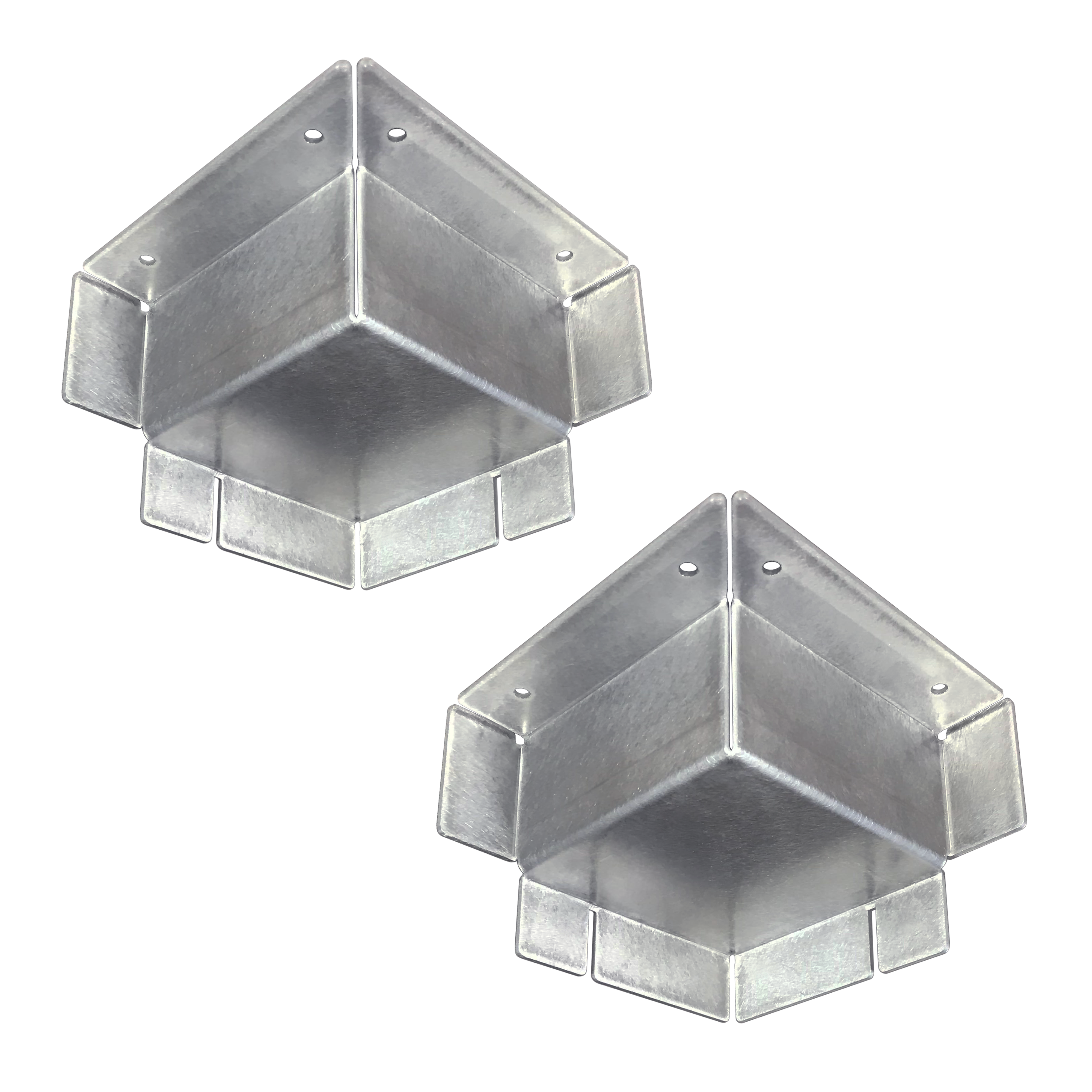 2 Corner Casting Covers For Steel Stud Framing (Steel Stud Brackets Not Included)