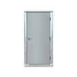 36″ insulated steel door & frame