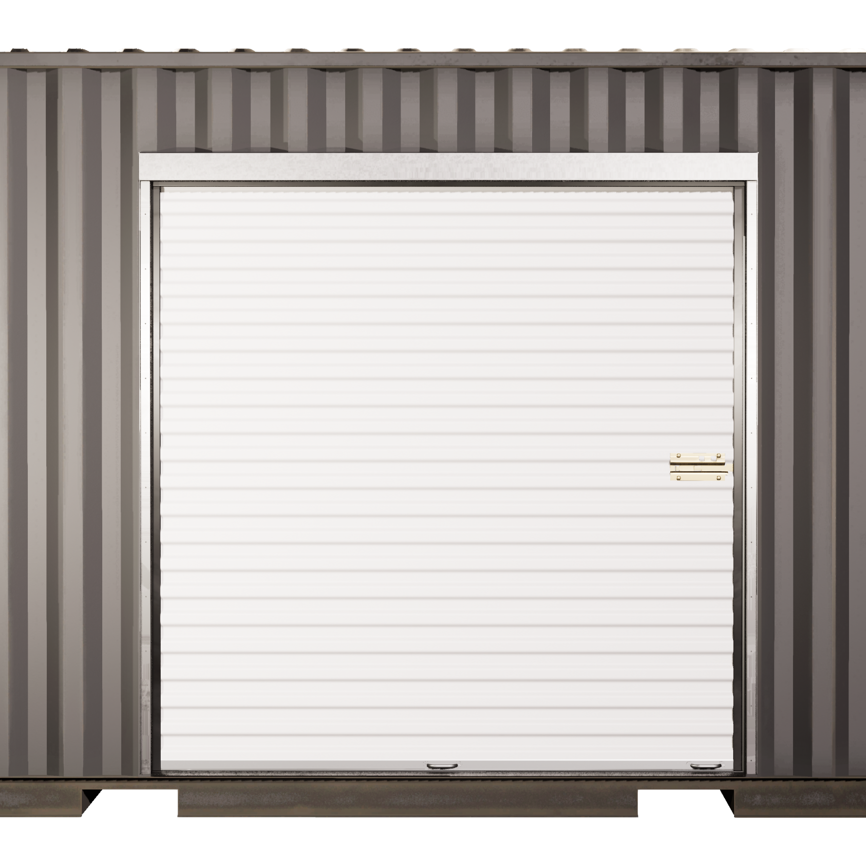 High Cube Container Size (9'6" Tall Container) Side Wall Roll Up Door Framing Kits - Door Not Included