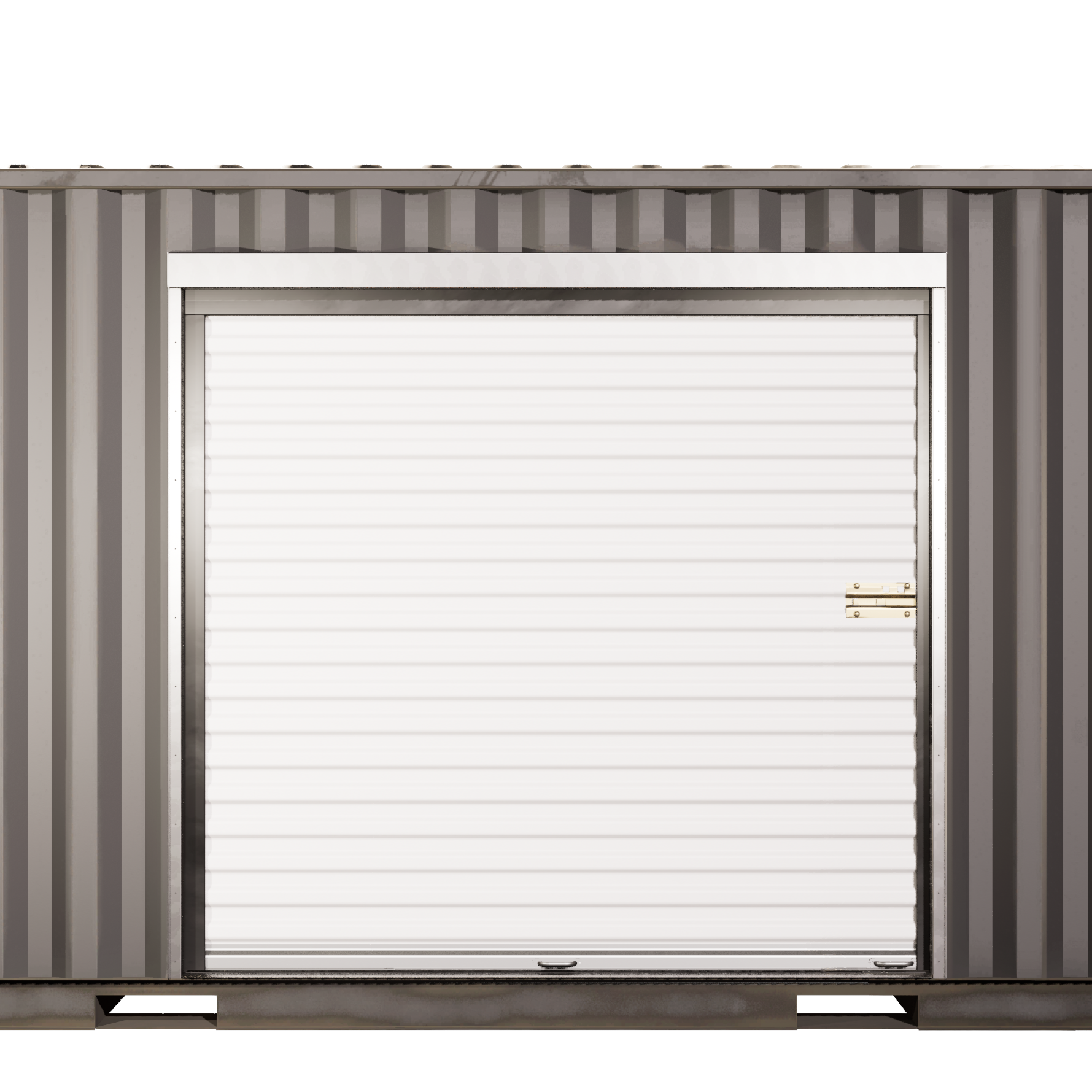 Standard Container Size (8'6" Tall Container) Side Wall Roll Up Door Framing Kits - Door Not Included (Please contact us before placing order so we can provide accurate shipping quote)