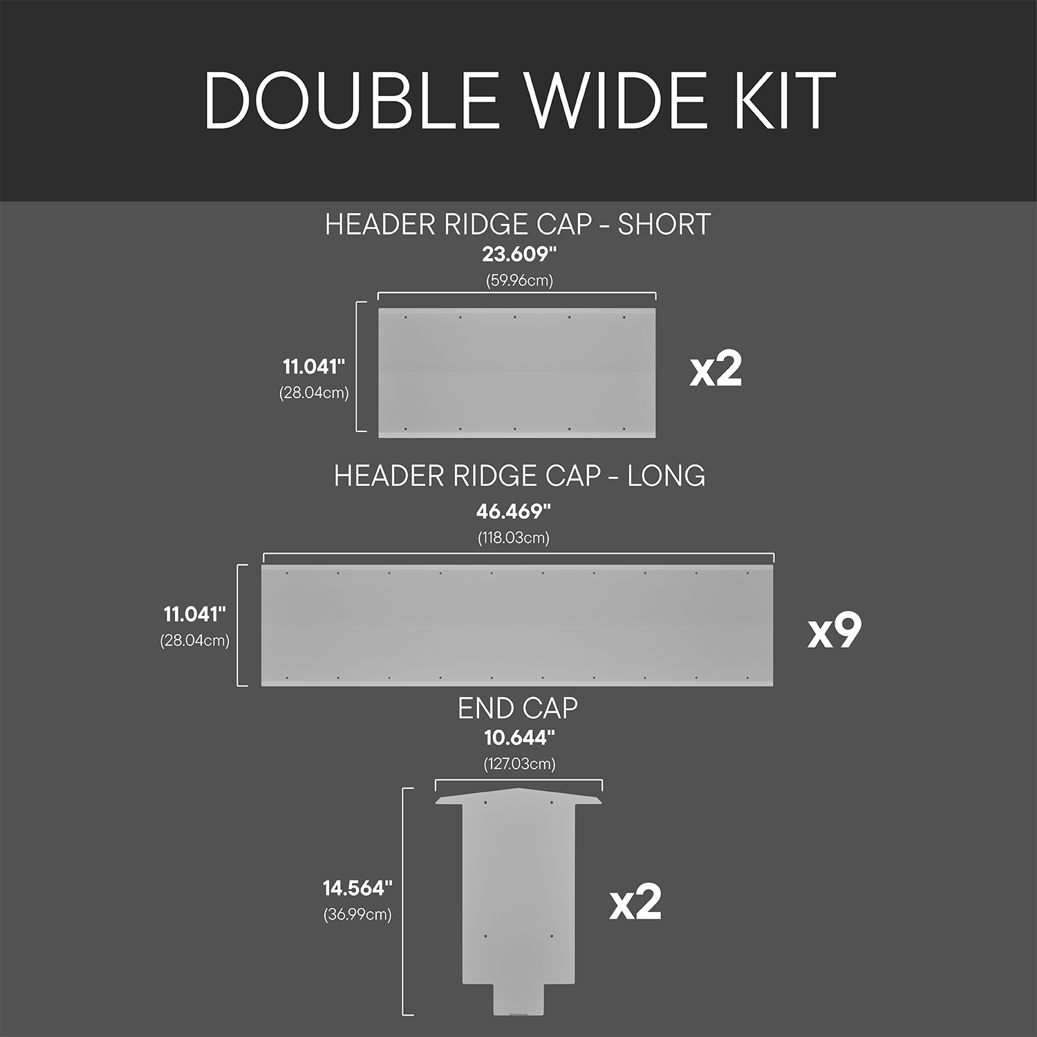 Double-Wide Shipping Container Connection Kit with Weld-Free Header - BETA 1.0