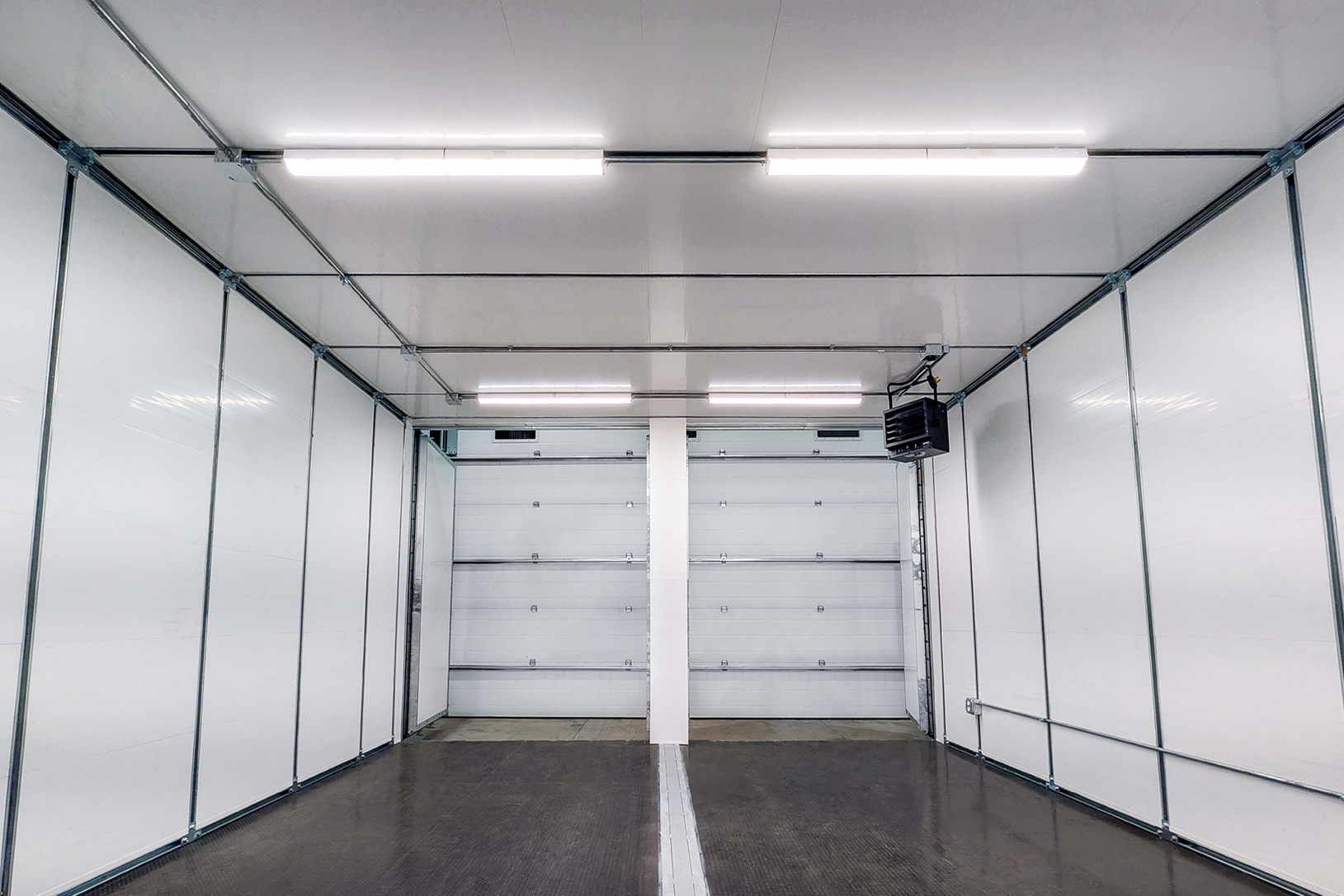 Double-Wide Shipping Container Connection Kit with Weld-Free Header - BETA 1.0