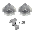 Steel stud framing kit