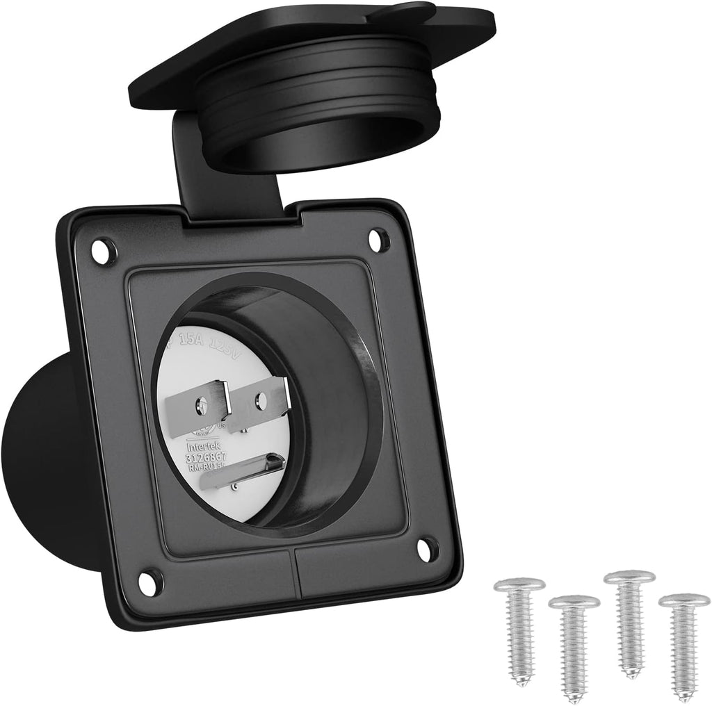 Shipping Container Power Inlet Heavy Duty 120V AC PortPlugs for Shipping Containers