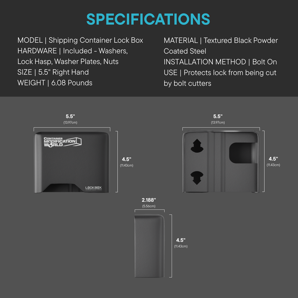 Shipping Container Lock Box