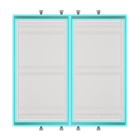 Standard door flashing kit