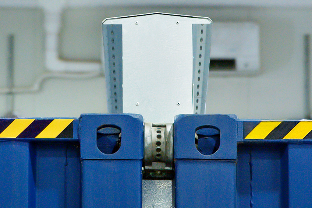 40' Double-Wide Shipping Container Connection Kit with Header - BETA 1