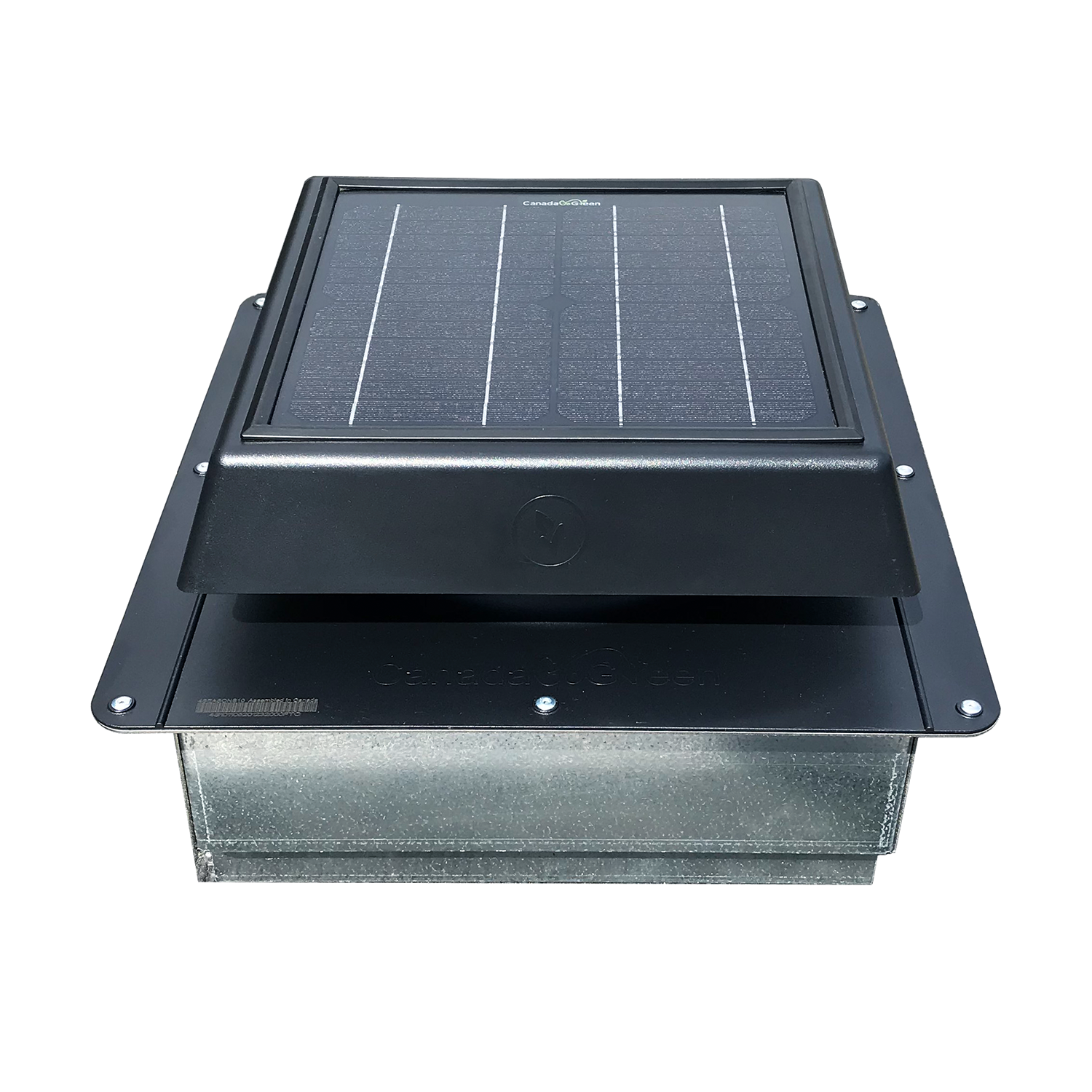 BigAir 400 CFM Solar Powered Roof Vent/Fan